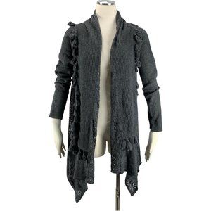 Soft Surroundings Small Cardigan Cashmere Wool Swe